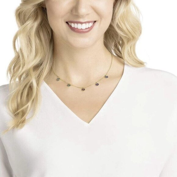 SWAROVSKI NIB Crystal Ginger Choker Multi-Colored Gold Plating 5392917 - Picture 3 of 6